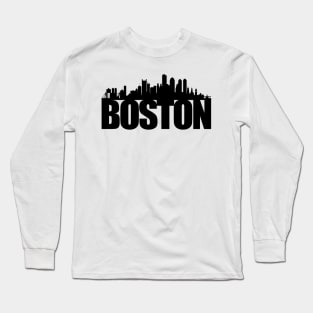 Boston Skyline Long Sleeve T-Shirt